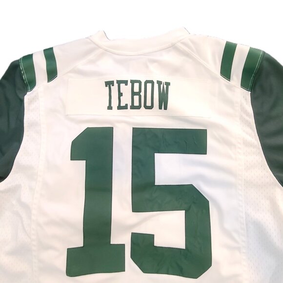 New York Jets Tim Tebow #15 XL Nike NFL Jersey Football Quarterback - Picture 9 of 10